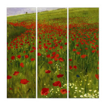 Pré avec des pavots (1896) Merse Pál Szinyei