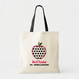 Pré sac de professeur de K - point de polka Apple