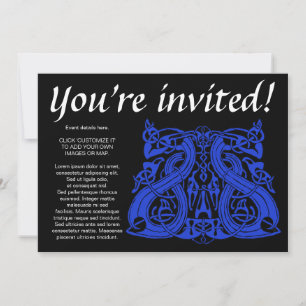 Pré Viking Blue, invitation