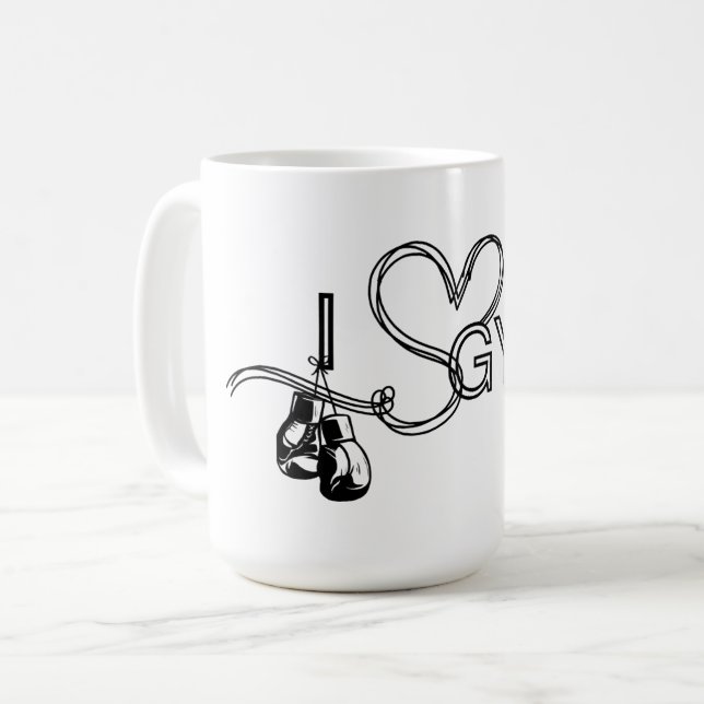 Pre-Workout Punch Boxing Mug (Devant gauche)