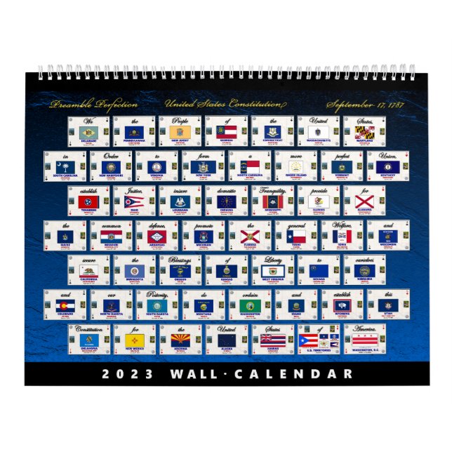 Préambule Perfection 2023 Calendrier mural (Protection)