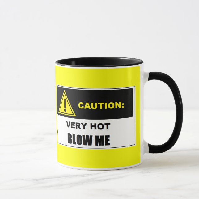 PRÉCAUTION : TRÈS CHAUD soufflez-moi tasse (Droite)