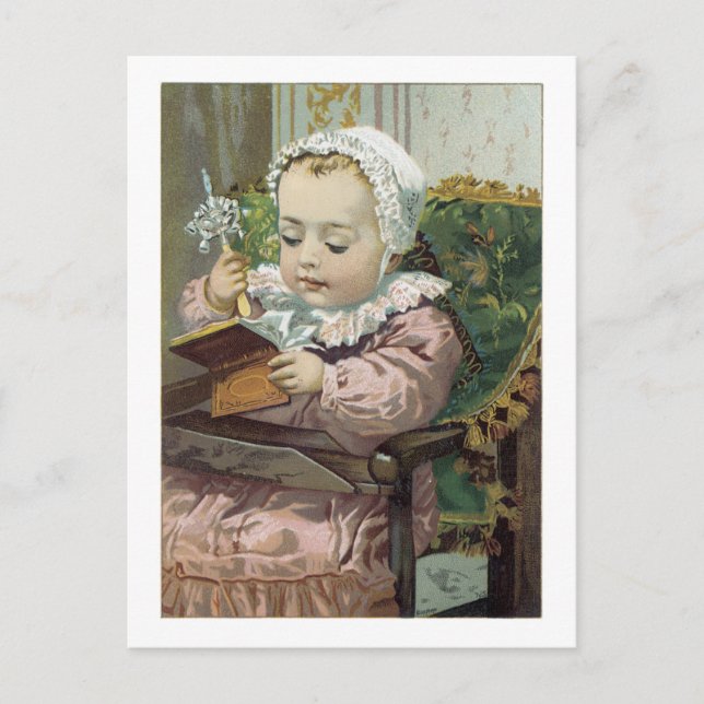 Precieux Baby Victorian carte postale (Devant)