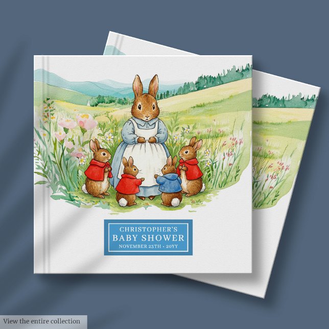 Precieux Peter Rabbit Baby shower Livre d'invité B (Precious Peter Rabbit Baby Shower Guest Book Boy)