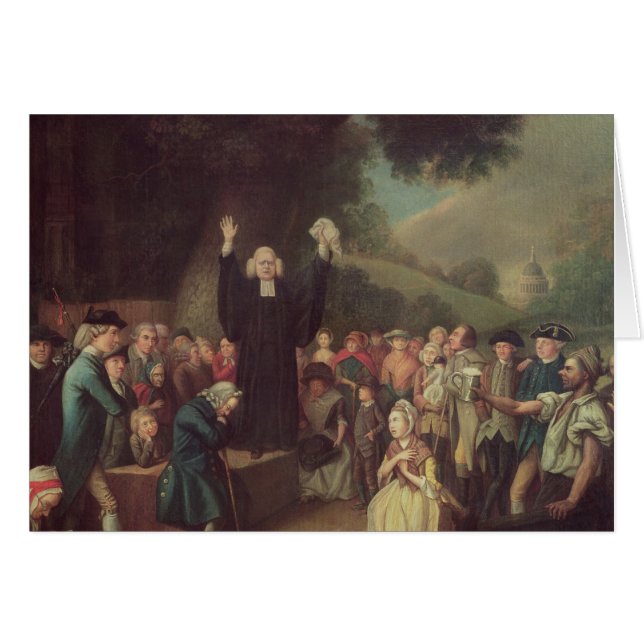 Prédication de George Whitefield (Devant horizontal)