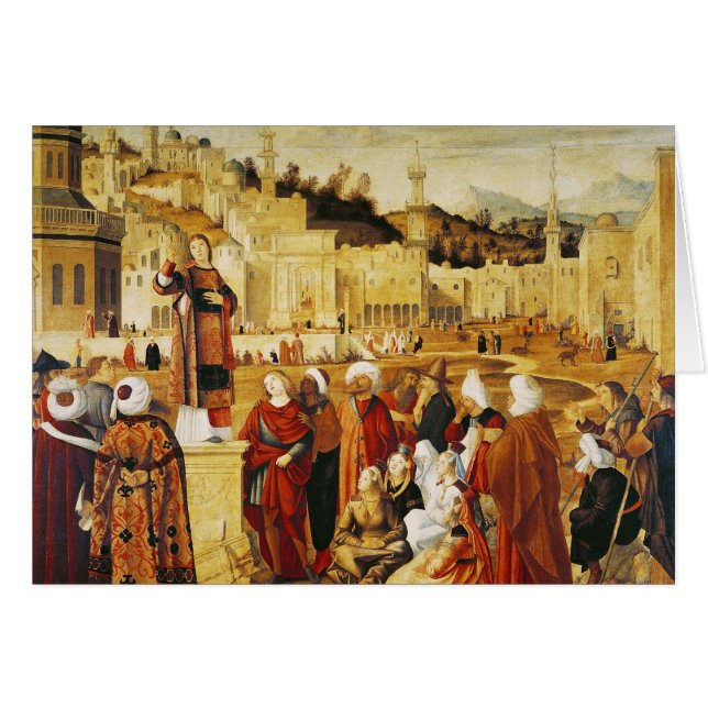 Prédication de St Stephen (Devant horizontal)