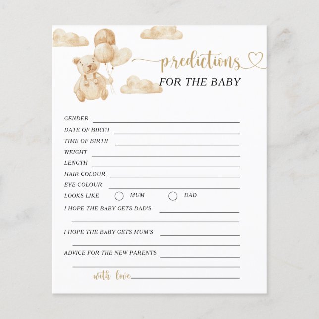 Prédiction sans distinction de sexe pour la carte  (Devant)