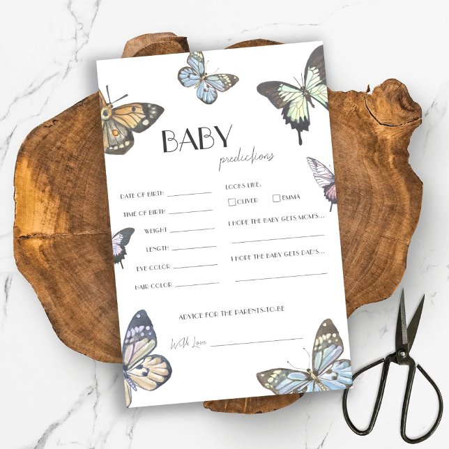 Prédictions de bébé papillon Conseils Vœux (Créateur téléchargé)