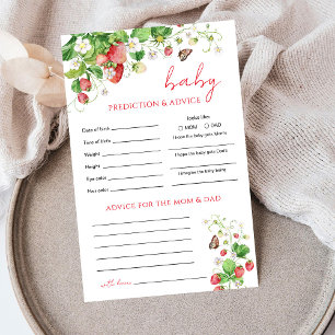 Prédictions et conseils aux fraises pour bébés