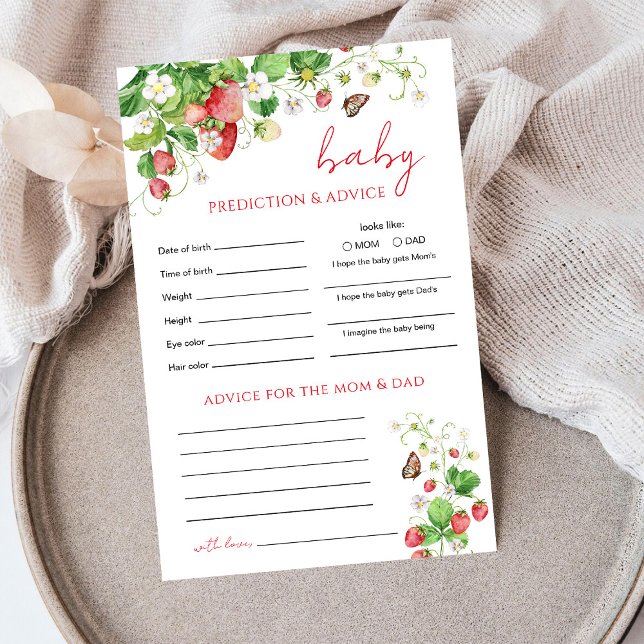 Prédictions et conseils aux fraises pour bébés (Créateur téléchargé)