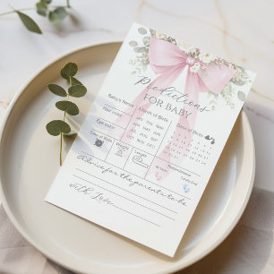 Prédictions et Conseils Baby Shower Arc en Floral