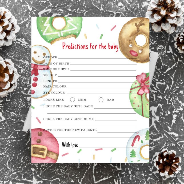 Prédictions et conseils de cookies de Noël pour un (Créateur téléchargé)