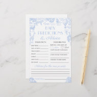 Prédictions et conseils pour bébé Baby shower de g
