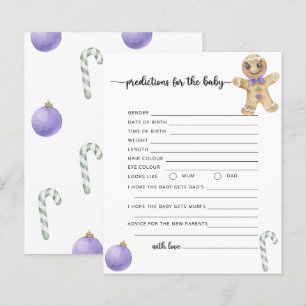 Prédictions et conseils pour bébé cookies au ginge