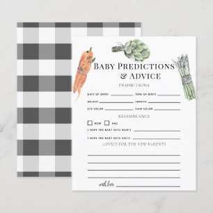 Prédictions et Conseils pour Bébé Légumes
