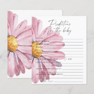 Prédictions et conseils pour bébé - marguerite