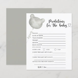 Prédictions et conseils pour bébé OURSE