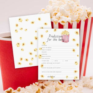 Prédictions et conseils pour bébé shower Popcorn