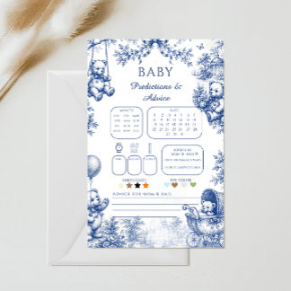 Prédictions et conseils pour bébé Toile Bleue