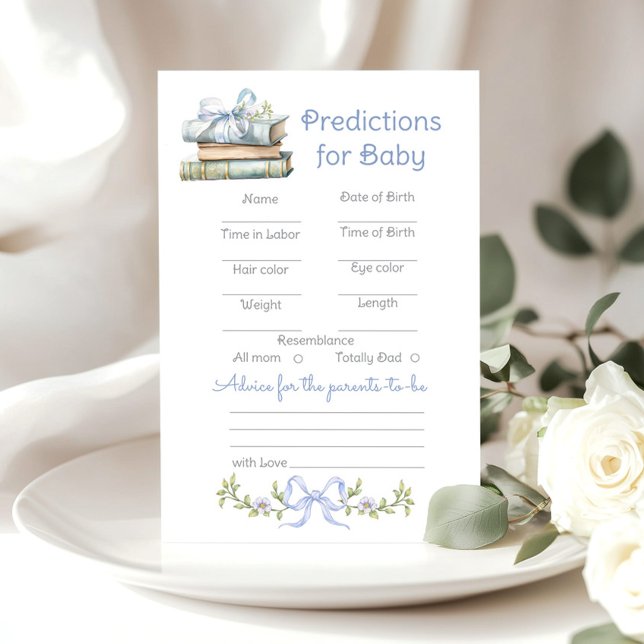 Prédictions pour bébé Blue Bow fleur sauvage Storb (Créateur téléchargé)