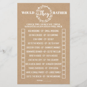 Préféreraient-ils prendre douche anglais jeu espag