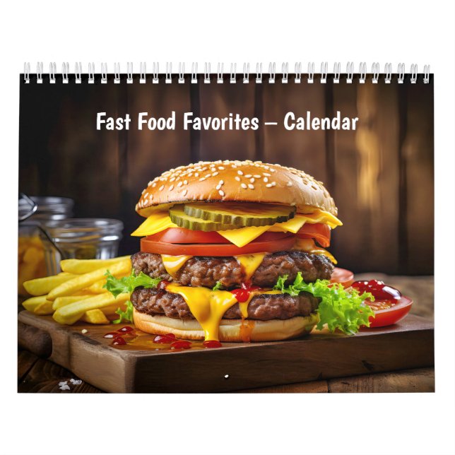 Préférés de la Restauration Rapide – Calendrier (Protection)