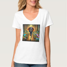 PRELIGION t-shirt blanc avec Zora Run Preligion 