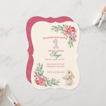 Premier Anniversaire, Thème Lapin
