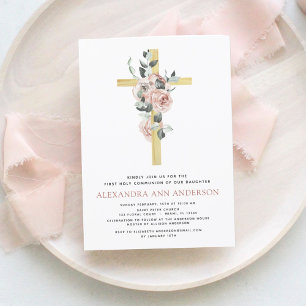 Premier budget de la Sainte Communion Rose Poussié