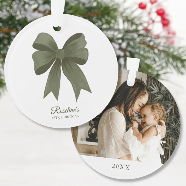 Premier cadeau de Noël pour bébé pour nouvelle mam (Baby's 1st Christmas)