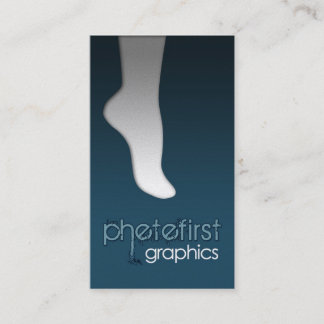 Premier carte de visite de graphiques de Phete