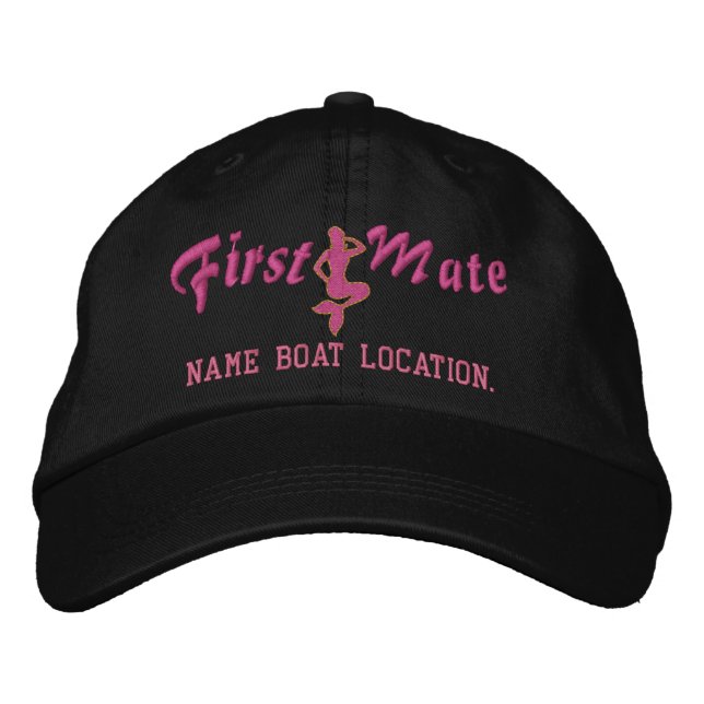 Premier Casquette Mate Mermaid Personnalisez-le ! (Devant)