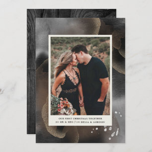 Premier de Noël carte photo ensemble