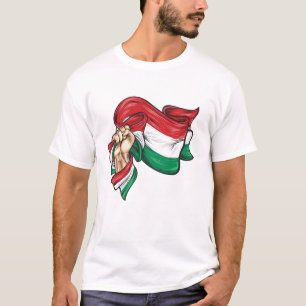 Premier drapeau national de la Hongrie T-shirt