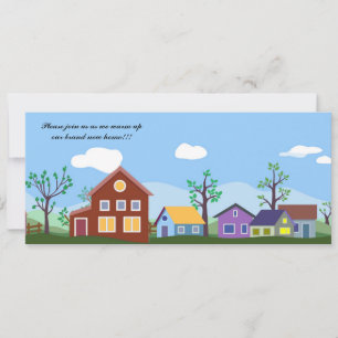 Premier faire-part à la maison