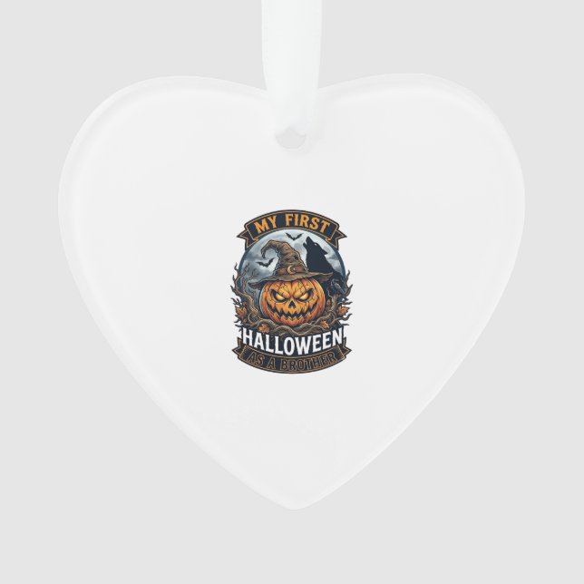 Premier Halloween en tant que frère Pumpkin Wolf M (devant)