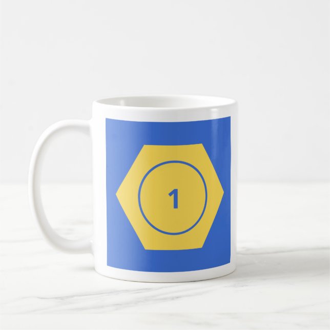 Premier joueur Token café Mug (Gauche)