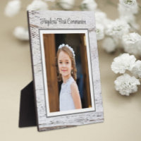 Premier jour de communion ! Plaque photo personnal