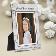 Premier jour de communion ! Plaque photo personnal