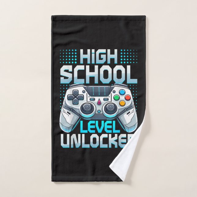 Premier jour de lycée débloqué (Serviette à main)