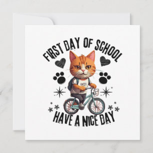 Premier Jour D'École Passez Une Bonne Journée