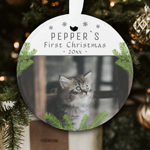 Premier Noël Chat de Noël Chat de Noël