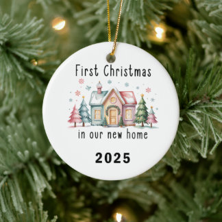 Premier Noël dans notre nouveau foyer – Ornement e