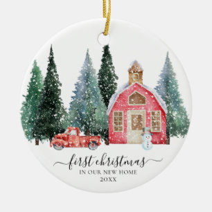 Premier Noël dans notre nouvel ornement