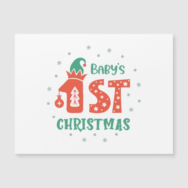 Premier Noël de bébé  (Devant)
