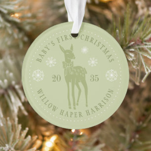 Premier Noël de bébé Cadeau personnalisé