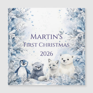 Premier Noël de bébé personnalisé