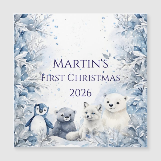 Premier Noël de bébé personnalisé (Devant)