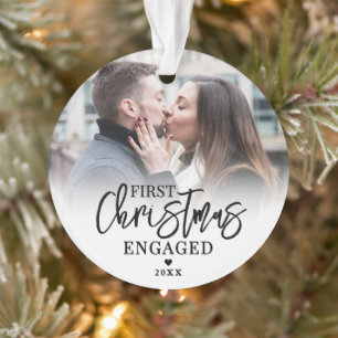 Premier Noël de couple fiancé 2 Photo