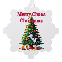 Premier Noël de vos animaux en papier ornement car